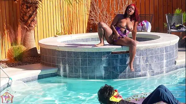 Siren Nudist Gets Her Pussy Gutted Out By Gibby The Clown