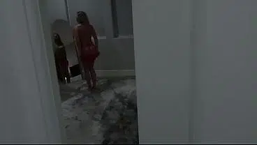 Stepmom Jerks Off and Sucks Stepson with Broken Arms