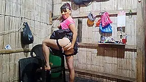 Stepmother And Her Submissional Stepson Misbehave During Porn Recording