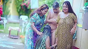 Three Horny Bhabhi Fucked By An Indian Dudhwala When Their Husband Not At Home ( Full Hindi Movie )