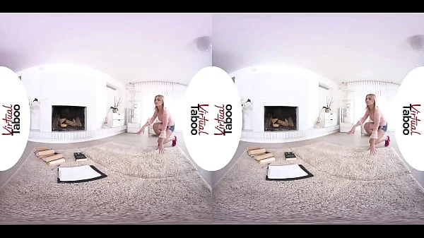 VIRTUAL TABOO – Lika Studying Her Biology