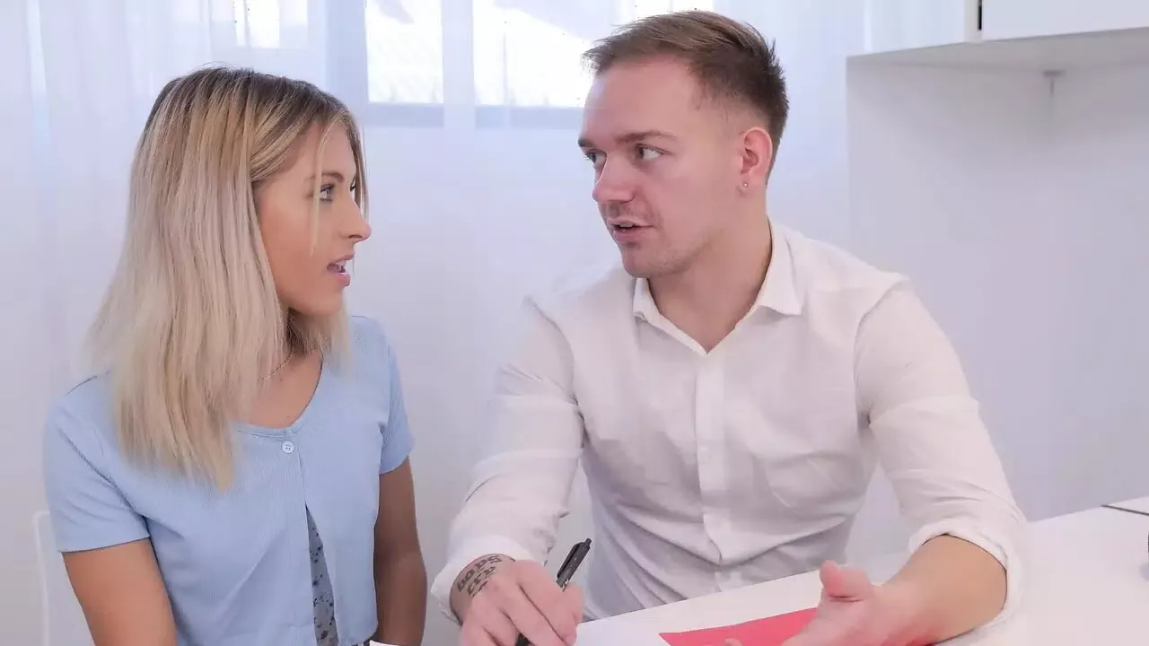 My College Tutor Just Fucked My Tight Pussy During Our Study Session