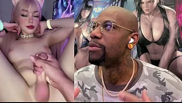 Beautiful Girl Gripping Transgender Girl Cock As They Kiss, Cute Tiny Cock Transgender Gamer Girl Gets Jerked Off And Cums Really Hard, Trans Asian Girl With Her Cock Out, AI Generated