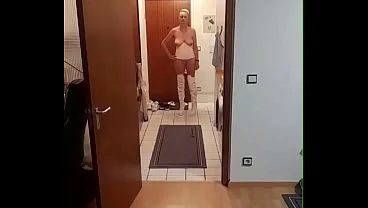 German Prostitute Milf Sandra white overknees walk Sommer 2025