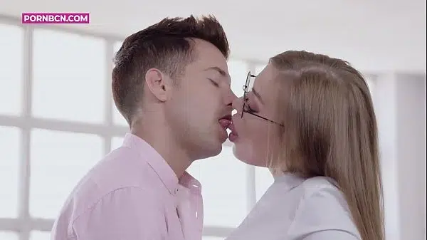 Porn for women 4K / I’ve always had the fantasy of fucking my boss in his office, today he’s nervous and I’m going to try to relax him… Alberto Blanco and Misha Maver Big dick orgasm porn for women blowjob  anal hd