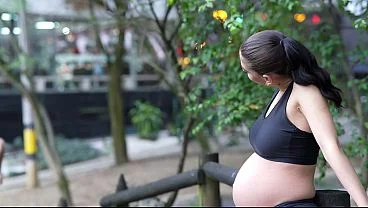 Pregnant Woman Cheats on Her Husband by Having a Threesome with Two Strangers