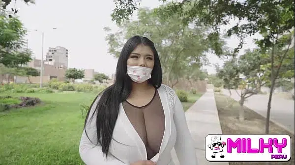 She made only one condition to keep filming porn and that was to fuck an unknown man…. Super busty Mishell is back