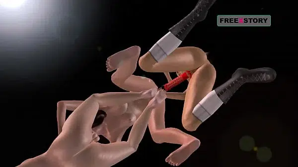 An Animated 3D Cartoon Porn Video Of Three Cute Lesbian Girls Having Sun Like Fingering Pussy And Ass
