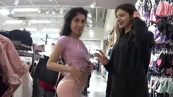 Sex In Public At The Mall With My Stepsister And My Girlfriend Caught