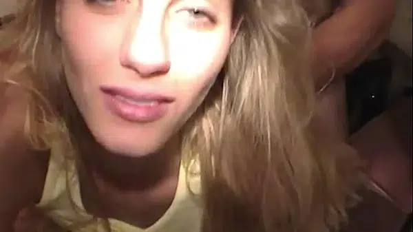 Slutty Hotwife Sucking Dick And Taking Loads Of Cum On Her Face