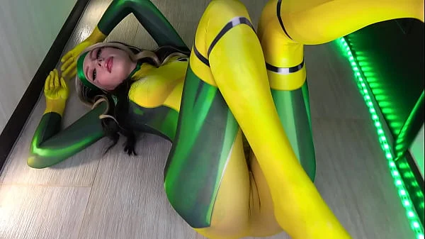 Anal cosplay costume Rogue Shelma