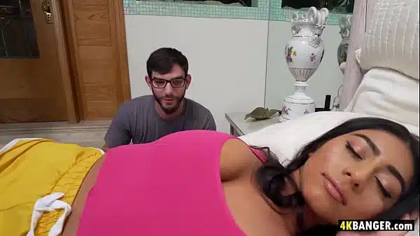 Big cocked stepbrother fucks his busty