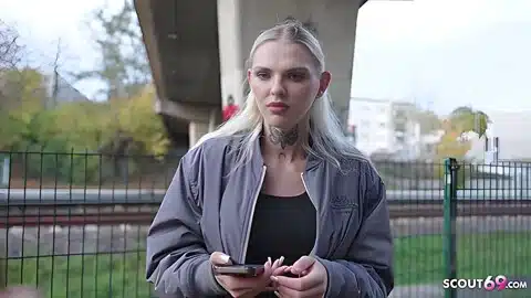 Blond Fitness Model Teen 18+ Lexi Star Pick Up For Premier Porn Casting