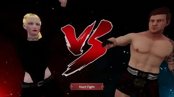 Eva VS Jerle [NF3D Mixed MMA Subway Combat]