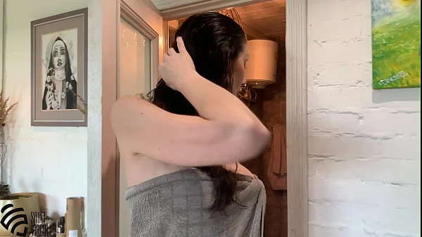 It’s a trilogy. This is the second part in which I paint my lips, make up, and get a bright orgasm with a squirt. Part 2