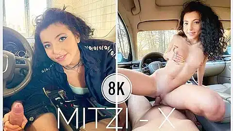 Mitzi X In With Beautiful Mitzi At The Car Wash