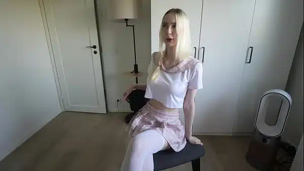 My Horny Roommate Lets Me Use Her Pussy and Cum Inside Her