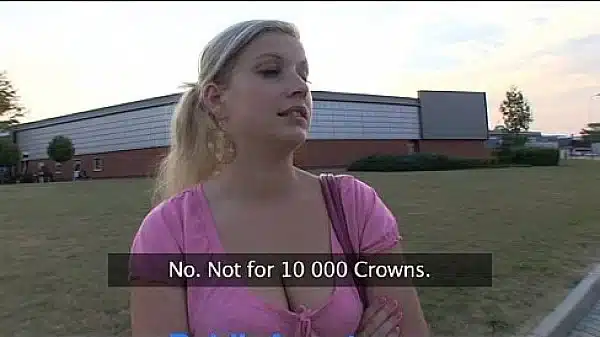 PublicAgent Natally shows me more than just her big boobs outdoors.