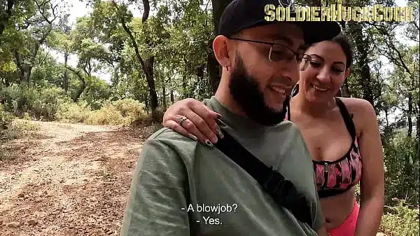 ¡Quería ir al bosque para tener sexo conmigo y casi nos descubren!