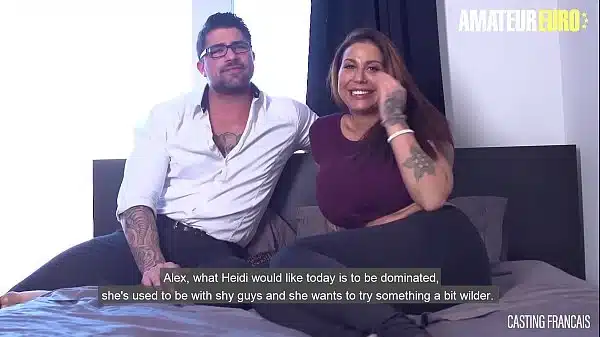AMATEUR EURO – Ryan Bones Has Sex On Auditions With A Big Tits Babe – Heidi Van Horny