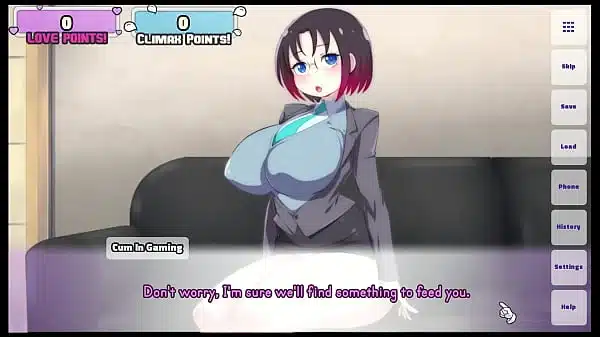 Waifu Hub S5 Elma Parody Hentai Game Ep 1 Sexy Dragon Maid Dont Like Preliminary