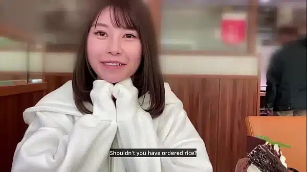 english dubbing a body that makes you want to protect it i was very excited to have her first pov with sex friend who has her white skinny body she has a lot of fun with creampie