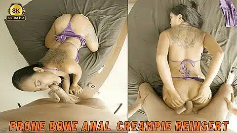 Prone Bone Anal Creampie Reinsert – Cherry Lee