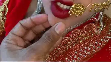 Beautiful New Married Wife Saree Romance & Fucking clear hindi audio