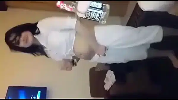 Desi girl dancing for boyfriend