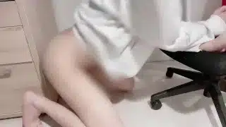 A Japanese boy got fucked in the back by a dildo【Started OnlyFans】