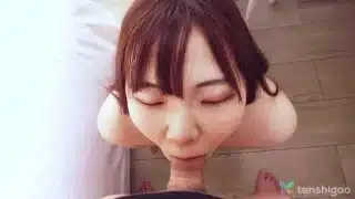 Miki is a chubby Japanese college babe who suck cock, and gets her pussy fingered and fucked pt2